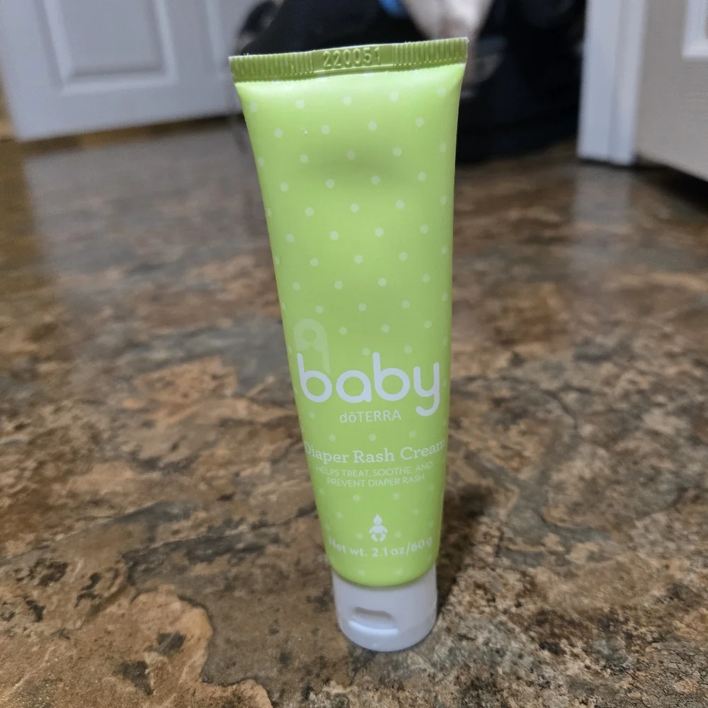 Doterra Baby Diaper Rash Cream Lavender Carrot Seed Tea Tree 25% Zinc Oxide NEW